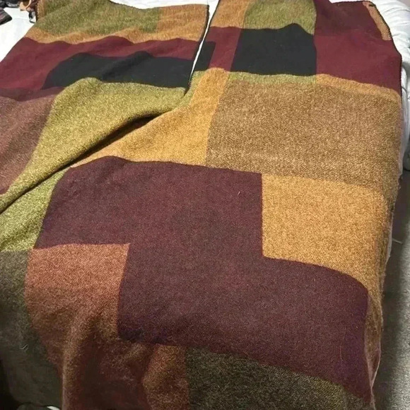 Vintage Express reversible oversized poncho - Picture 4 of 8